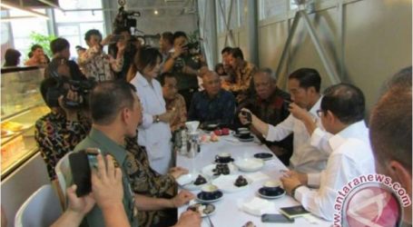 الرئيس جوكوي يختار قهوة فلوريس في باندونغ