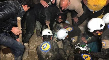 الطيران الروسي يقصف مستشفى و3 مساجد في إدلب