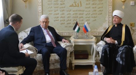 الرئيس الفلسطيني : ندعو مسلمي روسيا لشد الرحال للقدس