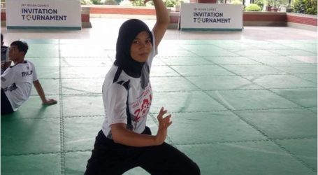 أسماء جيما، الرياضية التايلاندية الوحيدة التي ترتدي الحجاب خلال اختبار حدث دورة الألعاب الأسيوية 2018