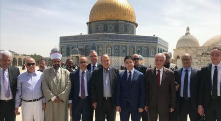 زيارة وزير الخارجية المغربي للمسجد الأقصى