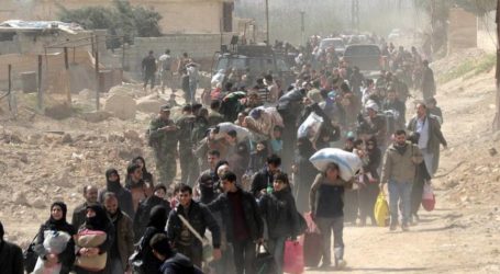 آلاف المدنيين يخرجون من الغوطة الشرقية منذ أمس اليوم