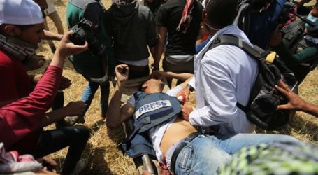 استشهاد صحفي وإصابة 33 بغزة في الربع الأول للعام