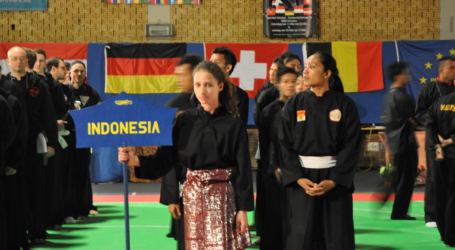 إندونيسيا تفوز بميداليات ذهبية في بلجيكا ضمن الفنون القتالية الإندونيسية