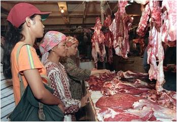إندونيسيا تستورد اللحوم المجمدة من الهند للتعامل مع ارتفاع الطلب خلال شهر رمضان