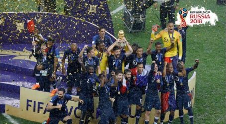 فرنسا بطل العالم للمرة الثانية بعد غياب 20 عامًا