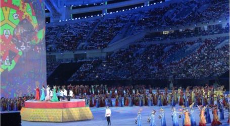 افتتاح مبهر لدورة الألعاب الآسيوية