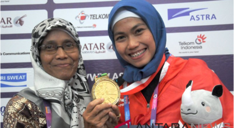 إندونيسيات يفزن بالميداليات الذهبيات الثلاثة الأولى في دورة الألعاب الآسيوية