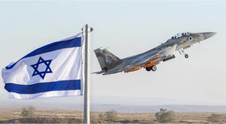 طائرة إسرائيلية تقصف فلسطينيين على حدود غزة