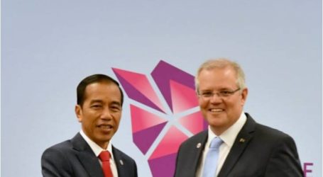 محادثات ثنائية  بين الرئيس جوكووي ورئيس الوزراء الأسترالي سكوت موريسون