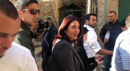 وزيرة الثقافة الإسرائيلية تقتحم البلدة القديمة بالقدس