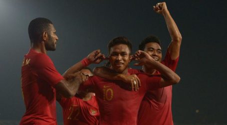 فوز المنتخب الإندونيسي في المبارة الآسيوية