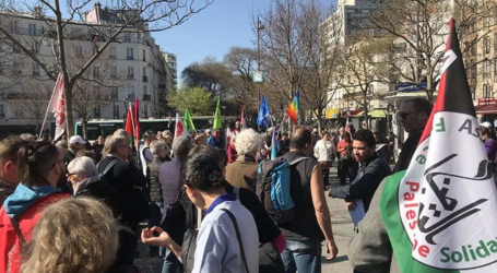 مظاهرات في مدن فرنسية دعما لـ مسيرات العودة الكبرى