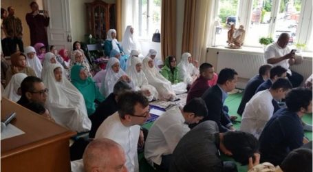 اجتمع مئات المواطنين الإندونيسيين المهاجرين يوم عيد الفطر في السويد