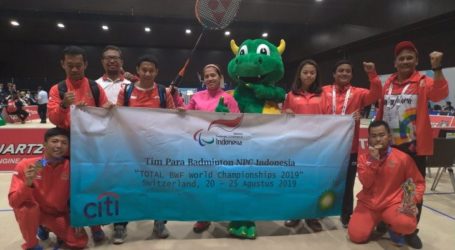 حصلت إندونيسيا على أربع ميداليات ذهبية في بطولة بارا-بادمينتون العالمية