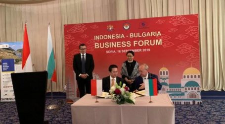 توقيع مذكرة تفاهم بين إندونيسيا وبلغاريا لتكثيف التجارة