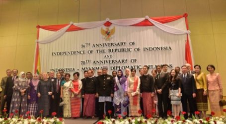 إندونيسيا وميانمار تحتفلان 70 عاما من العلاقات الدبلوماسية
