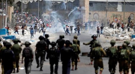 13 إصابة اثر مواجهات مع الاحتلال الاسرائيلي