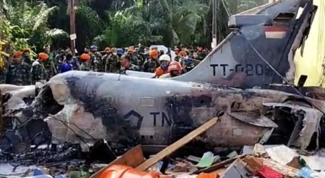 تحطم طائرة عسكرية في منطقة سكنية في رياو