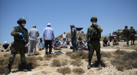 مواجهات بين فلسطينيين والجيش الإسرائيلي جنوبي الضفة