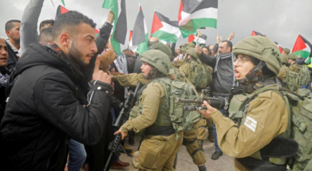إصابة عشرات الفلسطينيين في مواجهات مع الجيش الإسرائيلي