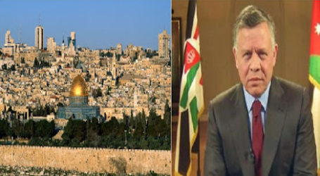عاهل الأردن: لا نقبل أي مساومة على القدس والمقدسات