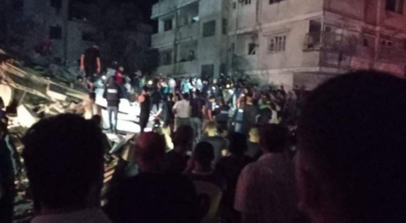 عدد من الشهداء والاصابات في غارة جوية “إسرائيلية” على منزل في مخيم الشاطئ غرب مدينة غزة