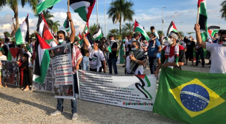 الأرجنتين.. مظاهرة منددة بعدوان إسرائيل بحق الفلسطينيين