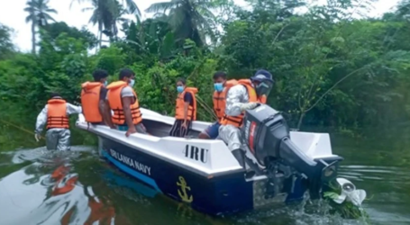 توزيع مساعدات البحث والإنقاذ على ضحايا فيضان ساتوي