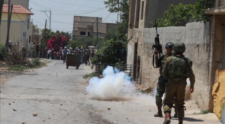 مواجهات بين فلسطينيين والجيش الإسرائيلي شمالي الضفة