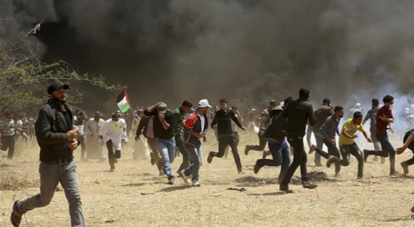 إصابة عشرات الفلسطينيين بمواجهات مع الجيش الإسرائيلي شمالي الضفة