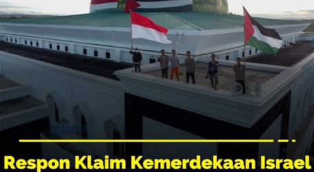 دعمًا لإحياء ذكرى النكبة ، ترفع مجموعة عمل الأقصى العلمين الإندونيسي والفلسطيني في عدة مناطق
