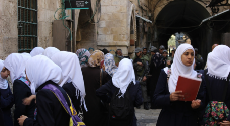 فلسطينيون يحتجون على تضييق إسرائيل بحق مدارس القدس