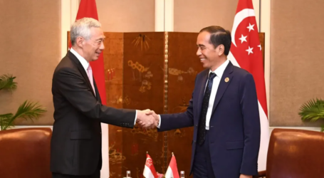 رئيس الجمهورية يلتقي رئيس الوزراء السنغافوري