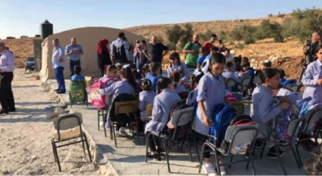 قرار إسرائيلي بهدم مدرسة فلسطينية في الضفة الغربية