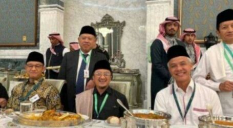 أنيس و غانجار يجتمعان في مأدبة غداء الملك سلمان في مكة المكرمة