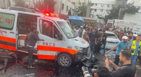 الهلال الأحمر الفلسطيني: إصابة 3 في استهداف إسرائيلي لسيارتي إسعاف
