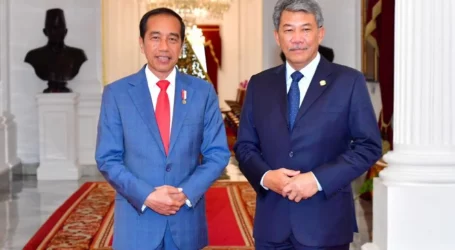 وزير الخارجية الماليزي وجوكوي يناقشان الوضع في ميانمار وفلسطين