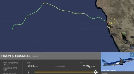 أذربيجان تفتح تحقيقًا بشأن تحطم طائرتها في كازاخستان